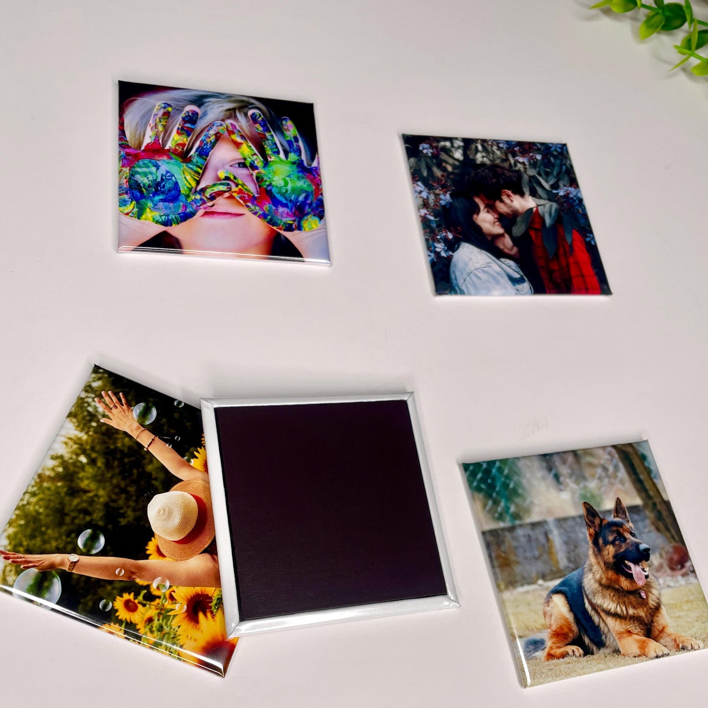Personalised Fridge Magnet | Custom Photo Magnets Set of 6 | Wedding Favours | Gift from Him Her | Custom Photo Gift Idea Anniversary Gift