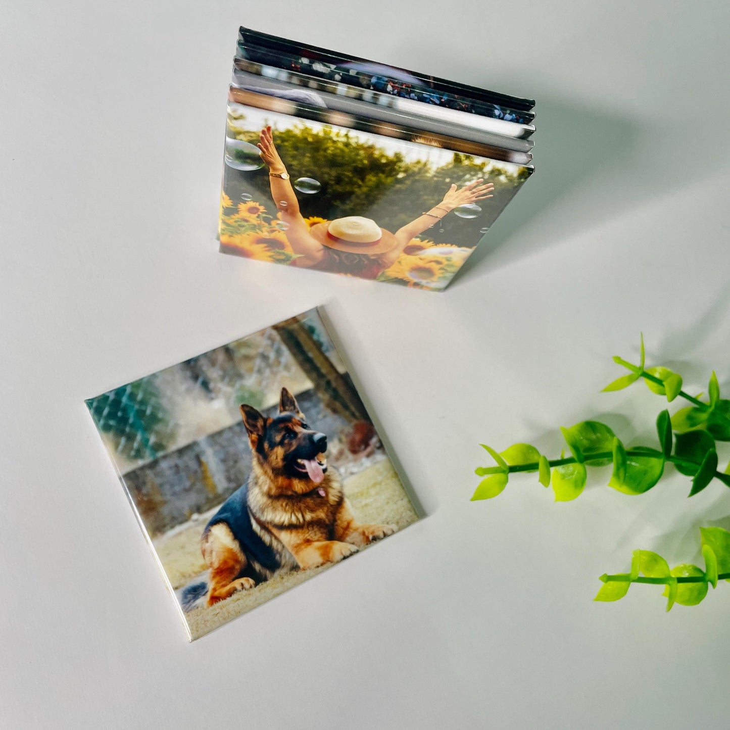 Personalised Fridge Magnet | Custom Photo Magnets Set of 6 | Wedding Favours | Gift from Him Her | Custom Photo Gift Idea Anniversary Gift